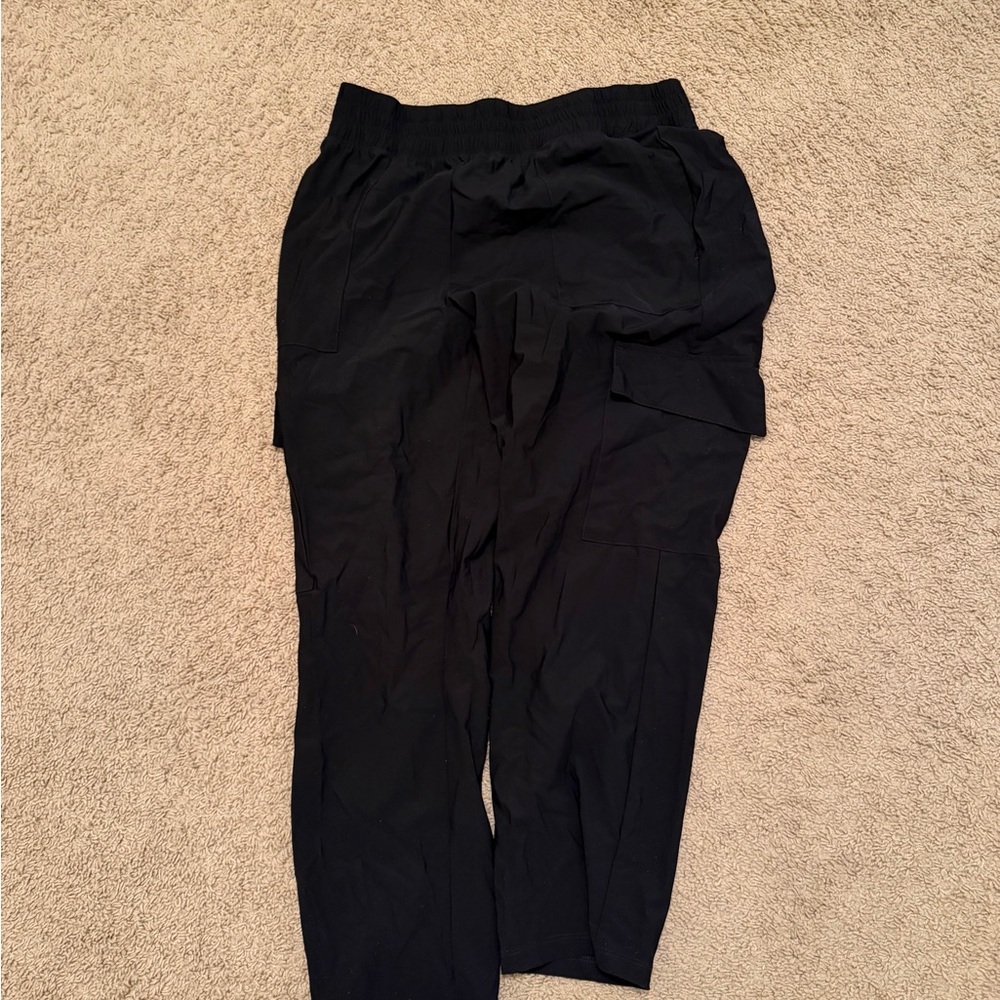 Old Navy Black Cargo Jogger Pants